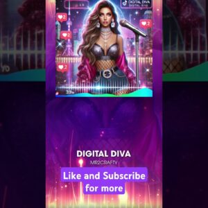 Check out my latest track “Digital Diva,” a high-energy anthem for the TikTok Queens out there!